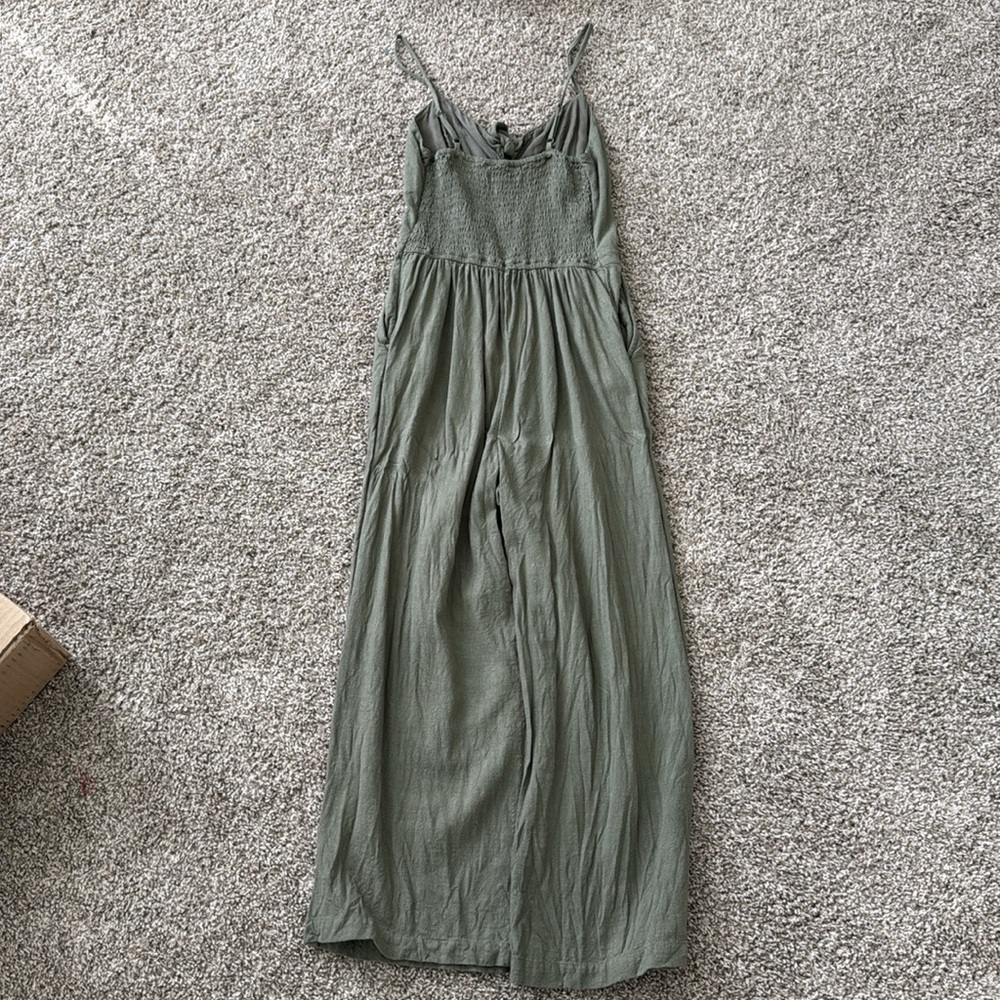 Abercrombie & Fitch Olive Jumpsuit - Picture 5 of 5